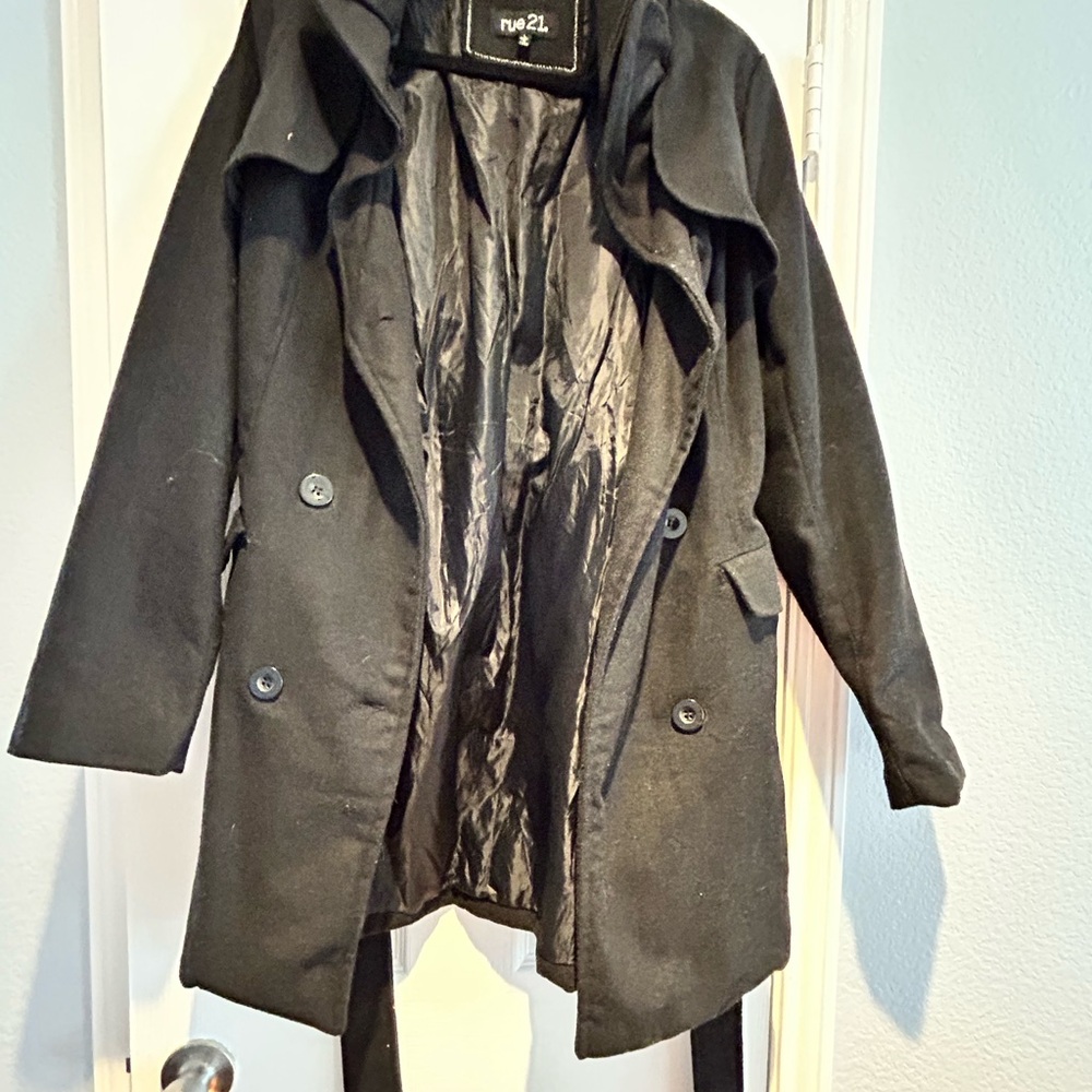 Rue 21 Women's Black Coat